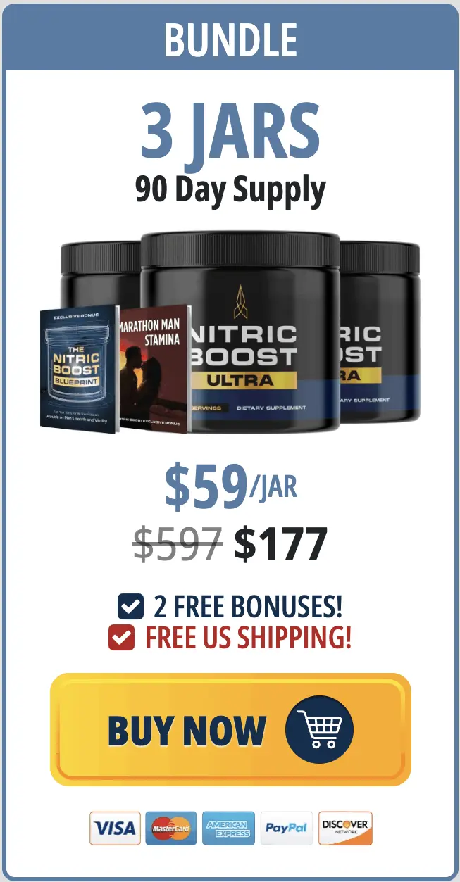Nitric Boost Ultra 3 Jars